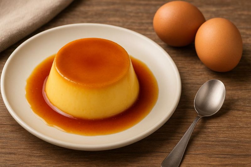 土雞蛋布丁：天然香濃的甜點首選