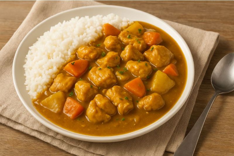 咖哩土雞肉與土雞肉丼飯｜雙重風味的家常日式料理推薦