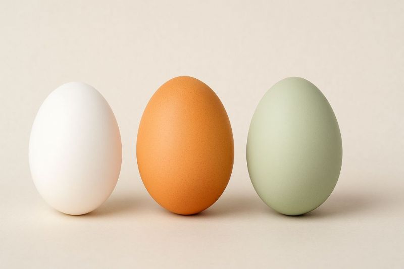雞蛋蛋殼顏色差異：為什麼有白蛋、紅蛋、綠蛋？一次搞懂真正不同點