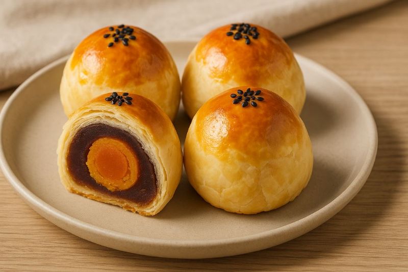 蛋黃酥：經典中式糕點的魅力與美味