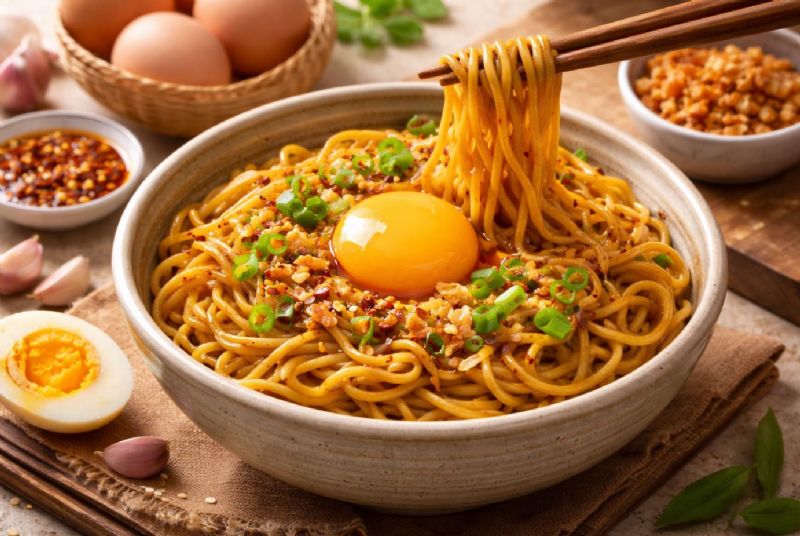 蛋香濃郁！5 種零失敗蛋黃麵快速料理教你做