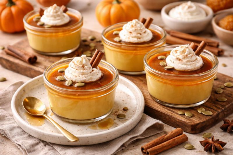 健康系甜點推薦：土雞蛋南瓜布丁的簡單美味做法