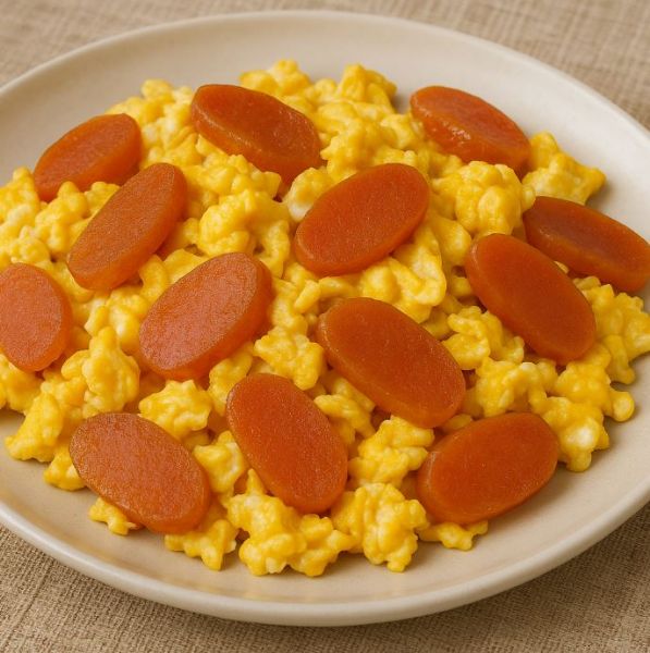 香氣滿溢的烏魚子炒土雞蛋｜家常下酒菜首選，鹹香滑嫩一口上癮