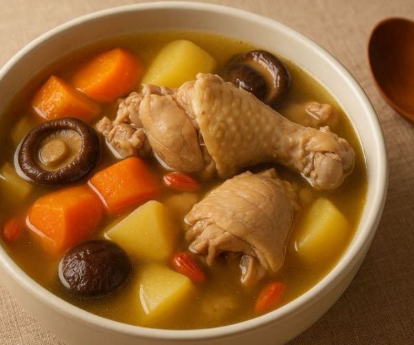 土雞肉燉菜｜濃郁湯頭與營養滿分的家常滋味