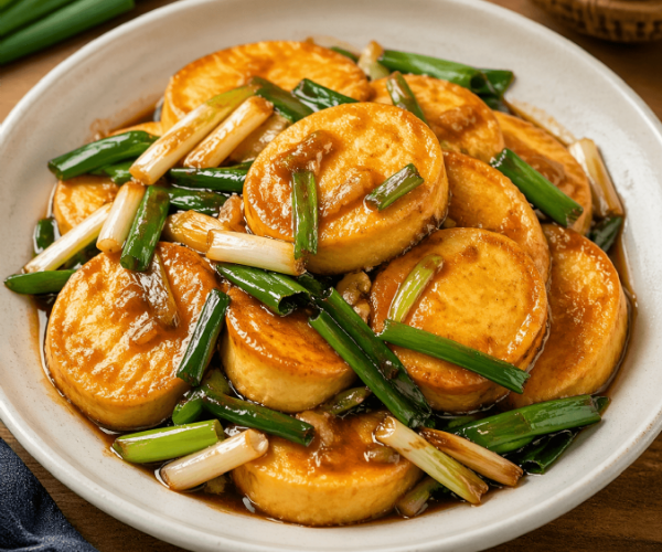 蔥燒雞蛋豆腐懶人食譜｜簡單食材快速完成美味家常菜