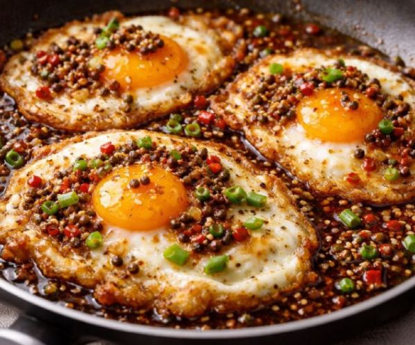 愛吃麻香必試！花椒炸蛋料理步驟與調味技巧