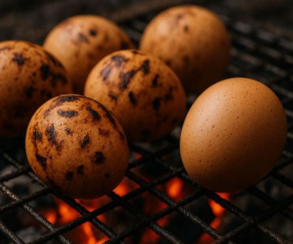 蛋香與炭香交織的力量──炭烤土雞蛋美味健身料理提案