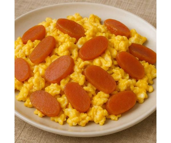 香氣滿溢的烏魚子炒土雞蛋｜家常下酒菜首選，鹹香滑嫩一口上癮