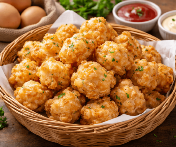 酥香又濃郁！土雞蛋油炸後的蛋白酥、蛋黃濃醇口感解析