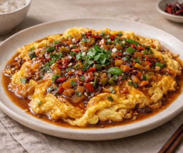 下飯首選！魚香烘蛋的簡單製作步驟一次學會